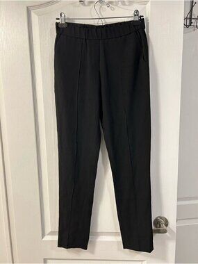 Aritzia babaton black straight leg pants Size XS Business Casual Workwear Office